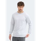 Slazenger NADAV Erkek Taş Gri Sweatshırt
