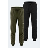 Slazenger Naoko 2 Li Set Kadın Eşofman Altı - Çok Renkli