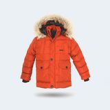 Slazenger NAPOLI Unisex Çocuk Kapüşonlu Şişme Kiremit Mont & Kaban - 7