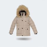 Slazenger NAPOLI Unisex Çocuk Mont & Kaban Taş Gri - 14 Yaş
