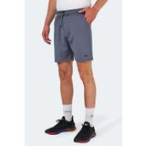 Slazenger NELE IN Erkek Cepli Fıtness Koyu Gri Şort