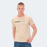 Slazenger NELS IN Erkek Tişört Bej - XL