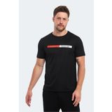 Slazenger NELS IN Erkek Tişört Siyah