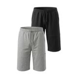 Slazenger NOCTURA 2 Lİ SET Erkek Siyah - Gri Şort