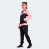 Slazenger NOON Kız Çocuk Eşofman Takımı Lacivert / Pembe - Lacivert - Pembe - 7 Yaş