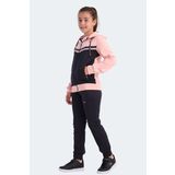 Slazenger NOON Kız Çocuk Eşofman Takımı Lacivert / Pembe