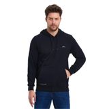 Slazenger OBRA IN Erkek Kapüşonlu Cepli Lacivert Sweatshırt