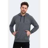 Slazenger OBRA IN Erkek Sweatshirt Koyu Gri