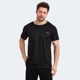 Slazenger ODALIS I Erkek Tişört Siyah - 2XL
