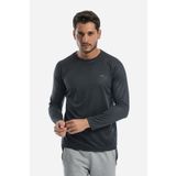 Slazenger Odin Koyu Gri Erkek T-shirt