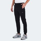Slazenger OFER IN Erkek Fermuar Cepli Siyah Eşofman Altı - 2XL