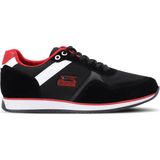 Slazenger OLIVIERA I Erkek Siyah / Kırmızı Günlük Spor Ayakkabısı - Siyah - Kırmızı