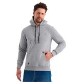 Slazenger OLTA IN Erkek Kapüşonlu Cepli Gri Sweatshırt
