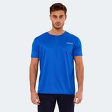 Slazenger Omar Ktn Saks Mavi Erkek T-shirt