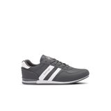 Slazenger OMEGA IN Erkek Koyu Gri/Beyaz Günlük Spor Ayakkabısı