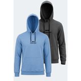 Slazenger Onca 2 Li Set Erkek Sweatshırt - XL - Çok Renkli