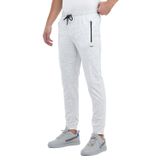 Slazenger ONLY IN Erkek Fermuar Cepli Gri Eşofman Altı