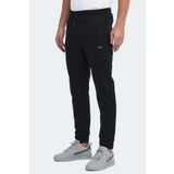 Slazenger ONLY IN Erkek Fermuar Cepli Siyah Eşofman Altı