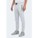Slazenger ONON IN Erkek Fermuar Cepli Gri Eşofman Altı