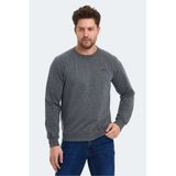 Slazenger ORVAR IN Erkek Sweatshirt Koyu Gri