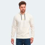 Slazenger OSLO IN Erkek Kapüşonlu Cepli Bej Sweatshırt - XL