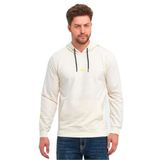 Slazenger OSLO IN Erkek Kapüşonlu Cepli Bej Sweatshırt