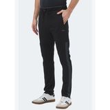 Slazenger OXFORD I Erkek Fermuar Cepli Siyah Eşofman Altı