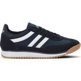 Slazenger OXYGEN I Erkek Beyaz / Lacivert Günlük Spor Ayakkabısı - Beyaz - Lacivert