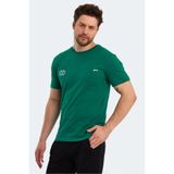 Slazenger PACET Erkek Baskılı Yeşil Tişört