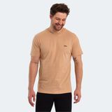 Slazenger PAINT I Erkek Baskılı Bej Tişört - M