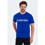 Slazenger Pallu Saks Mavi Erkek T-shirt