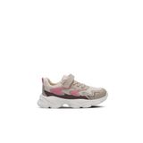 Slazenger PARIS Kız Çocuk Cırt Cırtlı Bej Sneaker