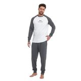 Slazenger PASCUAL IN Erkek Pamuklu Beyaz Pijama