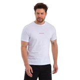 Slazenger PATSY IN Erkek Baskılı Beyaz Tişört
