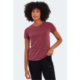 Slazenger Paytons Bordo Kadın T-shirt