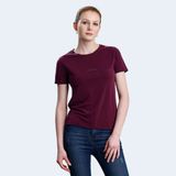 Slazenger Paytons Kadın Tişört - 2XL - Mürdüm