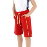 Slazenger PECE Erkek Çocuk Cepli Kırmızı Şort
