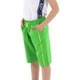 Slazenger PECE Erkek Çocuk Cepli Yeşil Şort - 13 - 14 Yaş