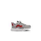 Slazenger PESO I Erkek Çocuk Cırt Cırtlı Gri Sneaker
