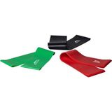 Slazenger Pilates Aksesuarları Üçlü Mini Loop Band Seti 50 x 5 cm Farklı Direnç Seviyeleriyle