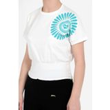 Slazenger PORCIA Kız Çocuk Tişört Ekru