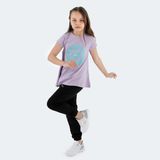 Slazenger POSEIDON IN Kız Çocuk Lila Tişört - 15 - 16 Yaş