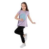 Slazenger POSEIDON IN Kız Çocuk Lila Tişört