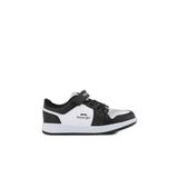 Slazenger PRINCE I Unisex Çocuk Cırt Cırtlı Beyaz/Siyah Günlük Spor Ayakkabısı, 27, SA14LF095, Beyaz/Siyah, Unisex Çocuk