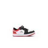 Slazenger PRINCE I Unisex Çocuk Sneaker Ayakkabı Beyaz / Siyah / Kırmızı