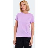 Slazenger Racing Lila Kadın T-shirt
