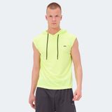 Slazenger RAG Erkek Kolsuz Neon Sarı Tişört - M