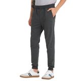 Slazenger RAIN Erkek Cepli Dar Paça Koyu Gri Eşofman Altı