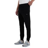 Slazenger RAJKO IN Erkek Fermuar Cepli Dar Paça Siyah Eşofman Altı