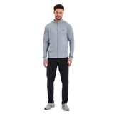 Slazenger RARELY Erkek Fermuarlı Dik Yaka Cepli Gri Eşofman Takımı